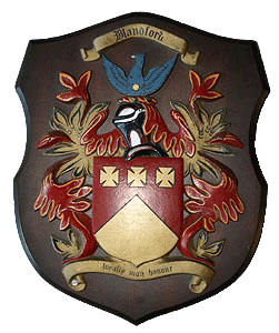 Blandford coat of arms